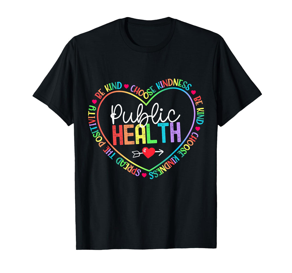 Public Health Words Healthcare Worker T-Shirt - Unique Graphic Men Women - T-Shirt, Sweatshirt, Hoodie