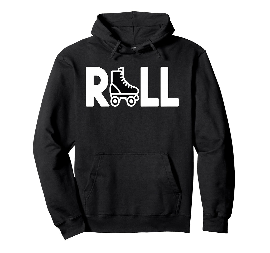 Roller Skates Color Line Art Hoodie - Trendy Graphic Men Women - T-Shirt, Sweatshirt, Hoodie