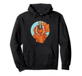 Meditation Monk Illustration Mindfulness And Hoodie - Graphic Print Unisex - T-Shirt, Sweatshirt, Hoodie