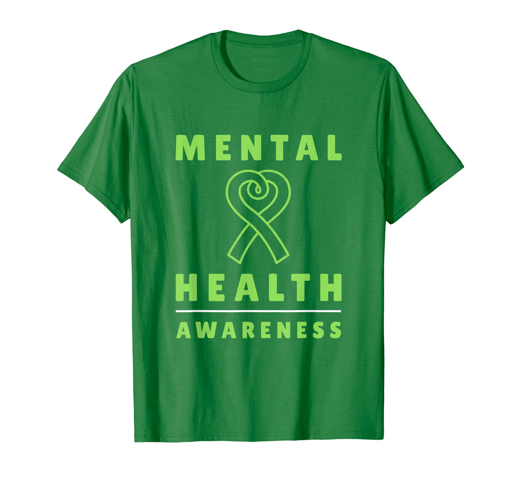 Green Mental Health Fight Panic T-Shirt - Streetwear Style for Adults - T-Shirt, Sweatshirt, Hoodie