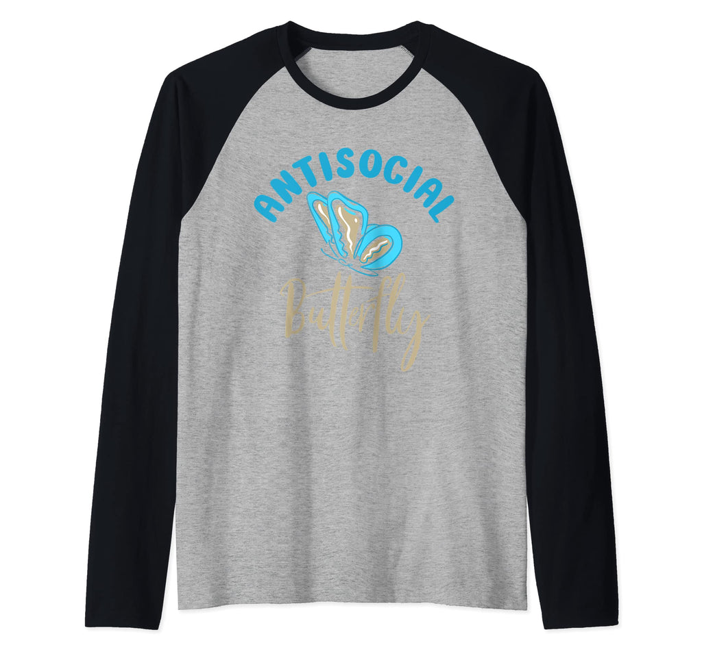 Antisocial Butterfly Antisocial Hoodie - Custom Art Print Men Women - T-Shirt, Sweatshirt, Hoodie