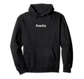 Emily Typography Hoodie - Aesthetic Graphic Unisex - T-Shirt, Sweatshirt, Hoodie
