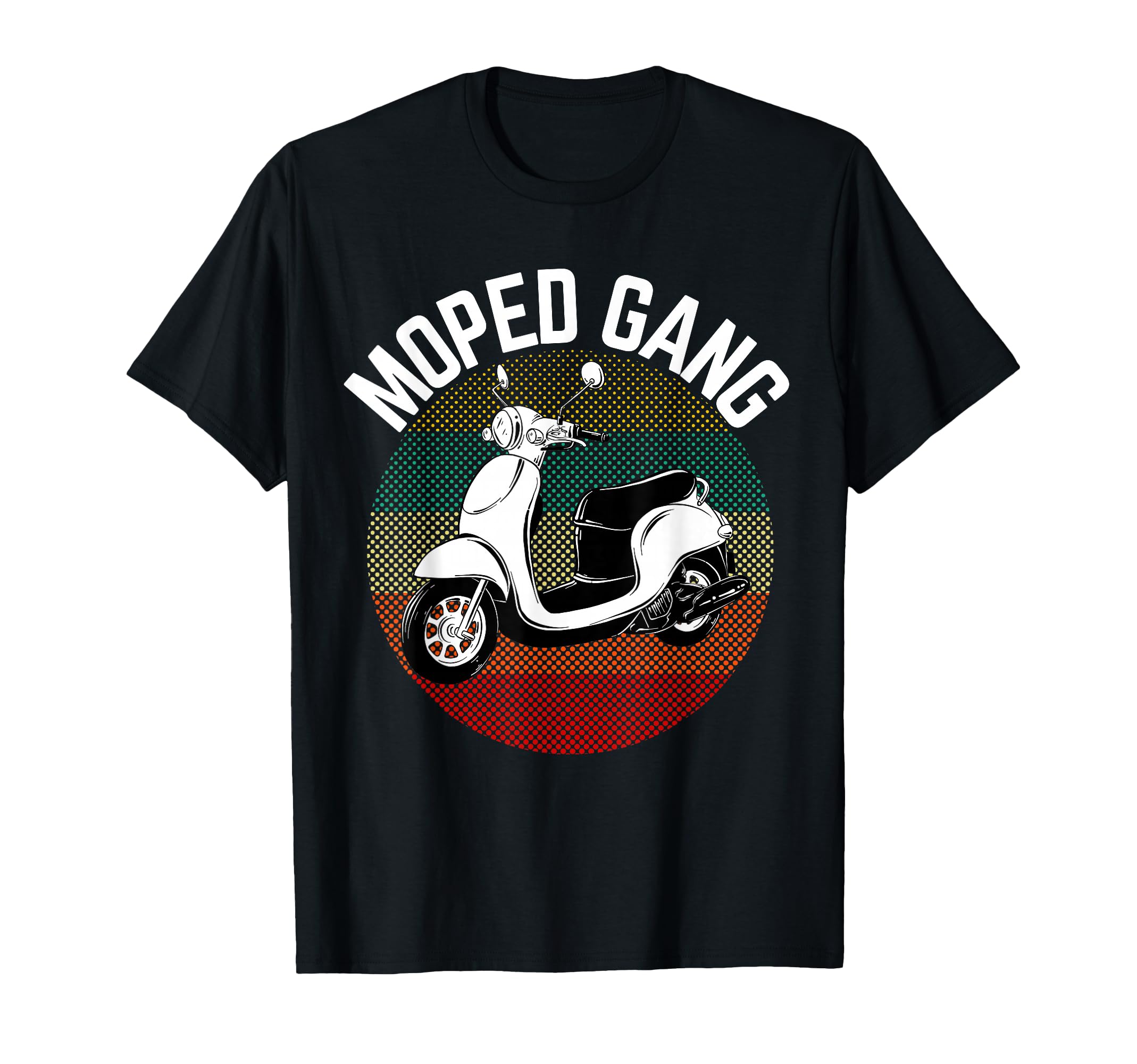 Moped Driver Gift Moped Gang Scooter T-Shirt - Aesthetic Graphic Unisex - T-Shirt, Sweatshirt, Hoodie
