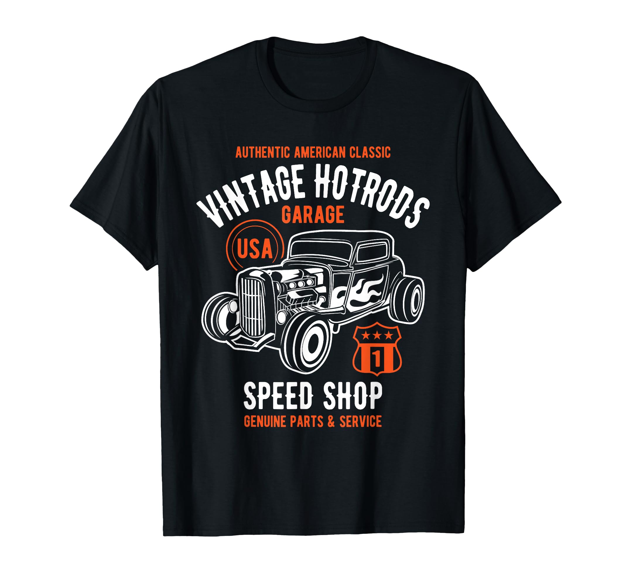 Speed Shop Hotrod Car T-Shirt - Casual Everyday Wear for Adults - T-Shirt, Sweatshirt, Hoodie