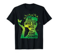 Green Awareness Ribbon Butterfly Mental T-Shirt - Trendy Graphic Men Women - T-Shirt, Sweatshirt, Hoodie