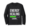 Healing Energy Loading Crystal Reiki T-Shirt - Novelty Apparel for Adults - T-Shirt, Sweatshirt, Hoodie