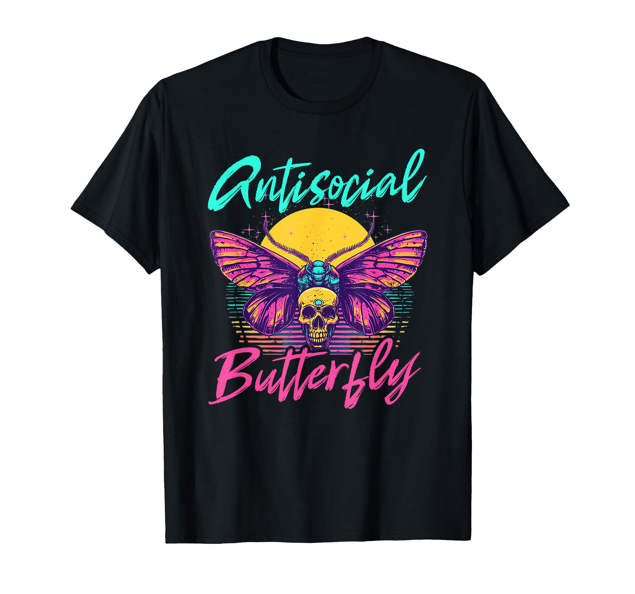 Antisocial Butterfly Gift Hoodie - Trendy Graphic Men Women - T-Shirt, Sweatshirt, Hoodie