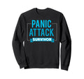 Funny Anxiety Panic Attack Sweatshirt - Novelty Apparel for Adults - T-Shirt, Sweatshirt, Hoodie