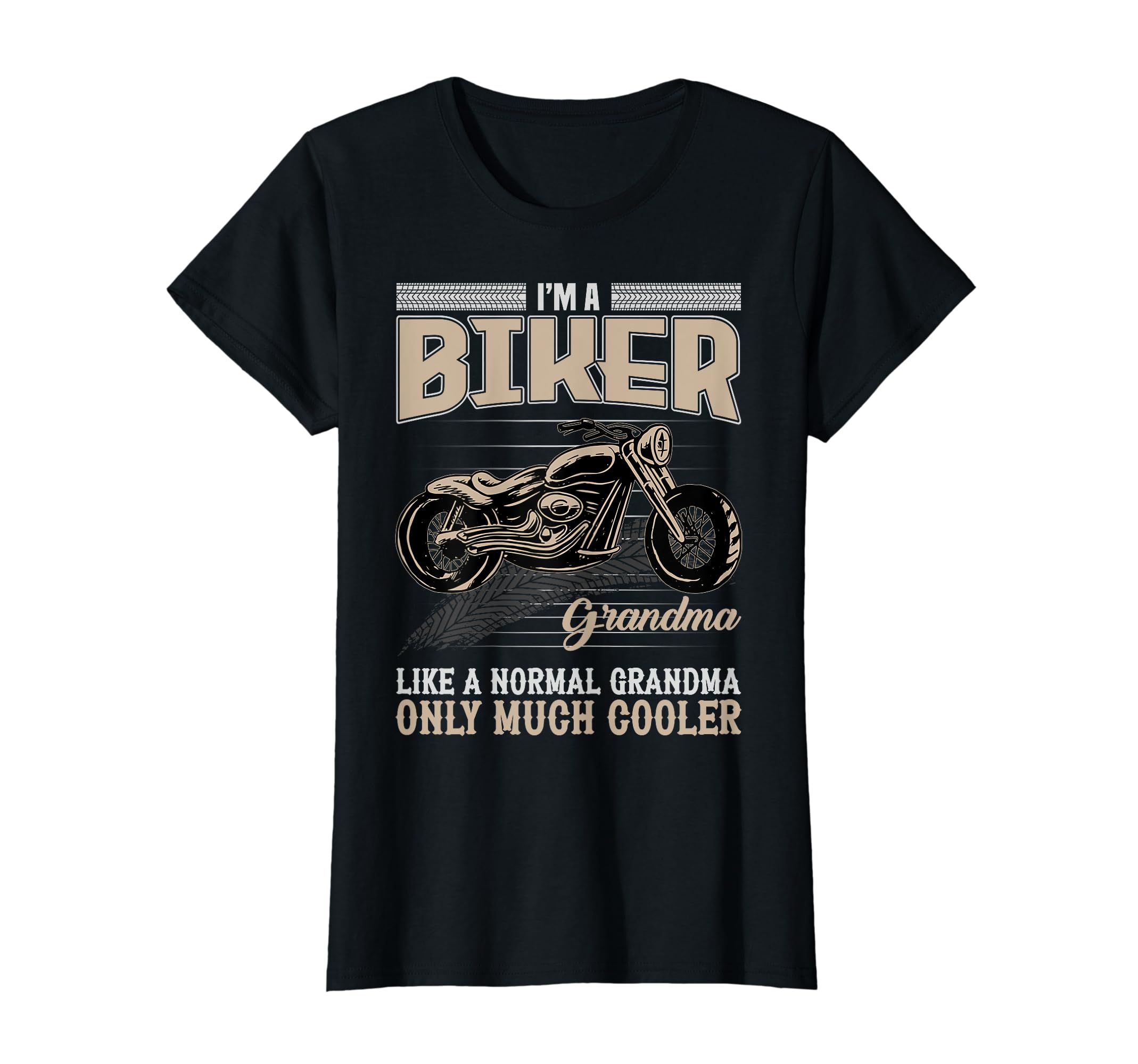 Biker Grandma Funny Biker Motorcycle T-Shirt - Trendy Graphic Men Women - T-Shirt, Sweatshirt, Hoodie