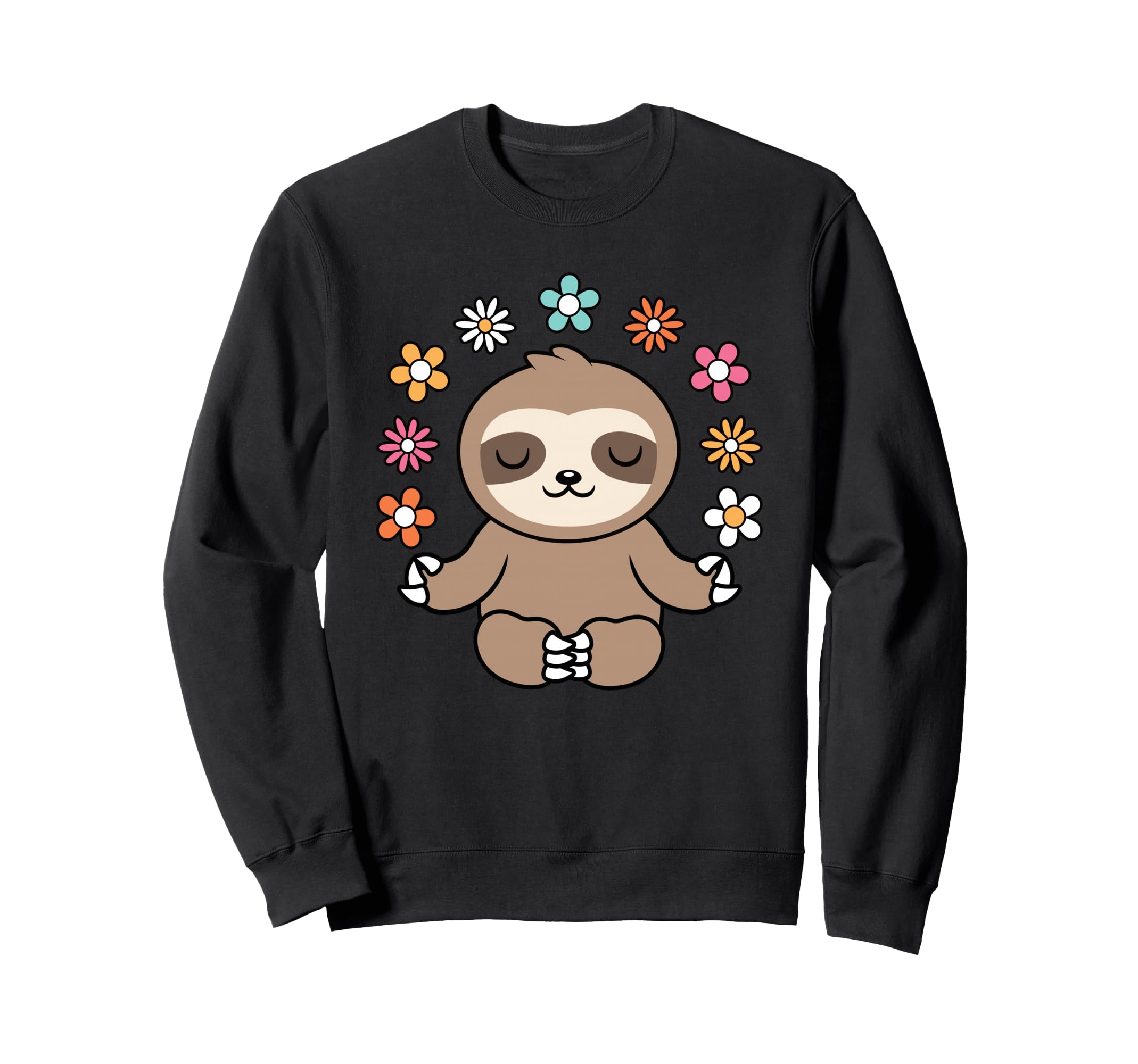 Yoga Lover Sloth Yogi Meditation Sweatshirt - Streetwear Style Men Women - T-Shirt, Sweatshirt, Hoodie