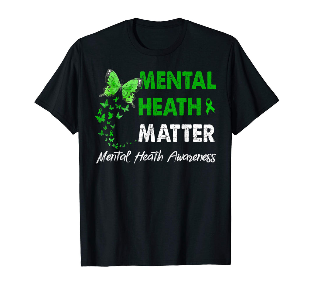 Mental Heath Matter Costume Mental T-Shirt - Minimalist Print Men Women - T-Shirt, Sweatshirt, Hoodie