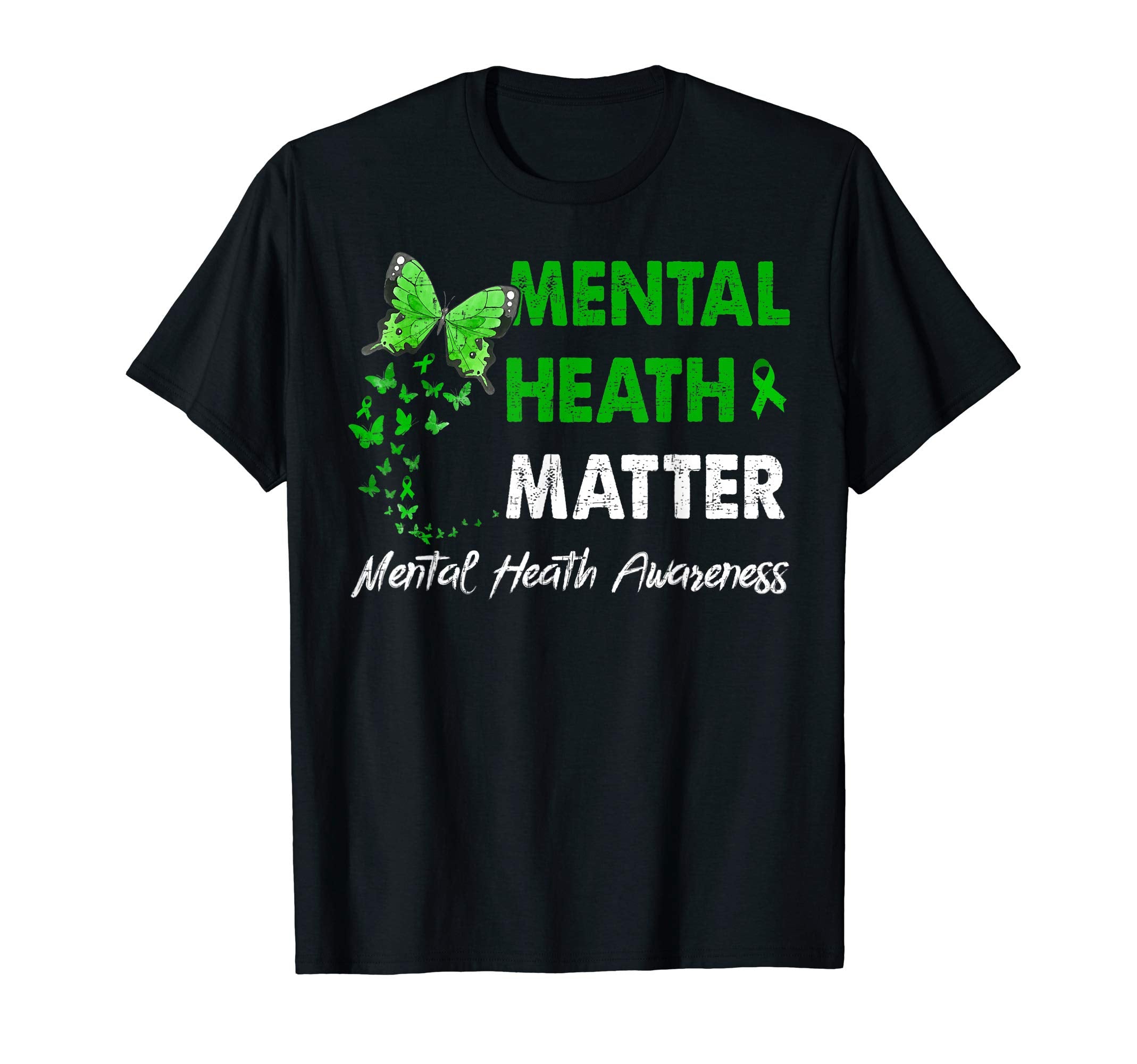 Mental Heath Matter Costume Mental T-Shirt - Minimalist Print Men Women - T-Shirt, Sweatshirt, Hoodie