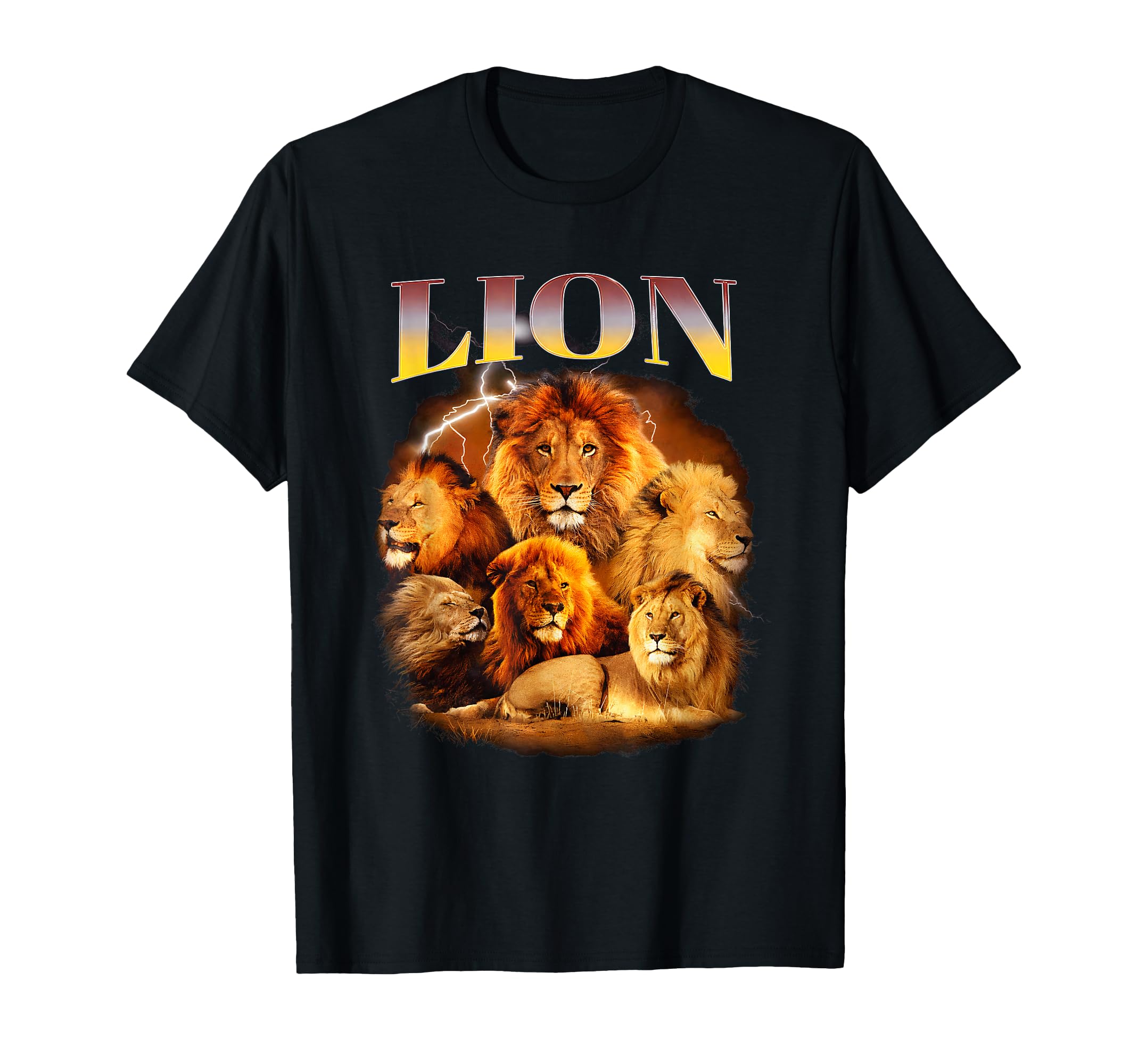 Lion Bootleg T-Shirt - Aesthetic Graphic Men Women - T-Shirt, Sweatshirt, Hoodie