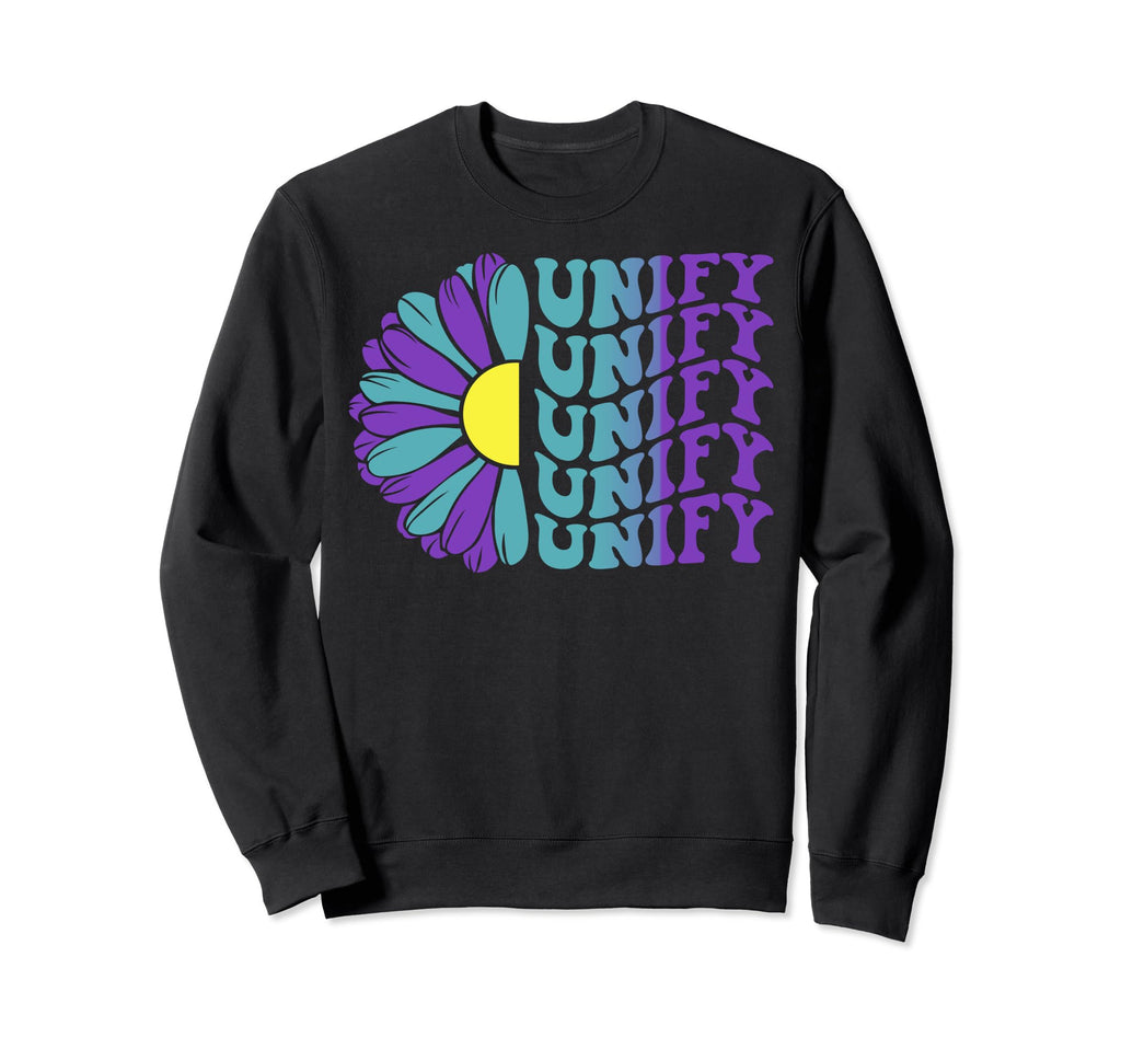 Unify Mental Health Awareness Sweatshirt - Unique Graphic Men Women - T-Shirt, Sweatshirt, Hoodie