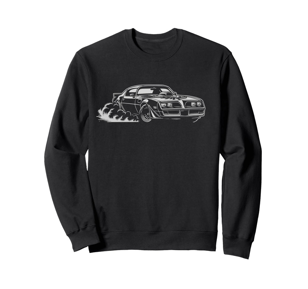 Muscle Car 60S 70S Car Lover Sweatshirt - Fun Novelty Design for Adults - T-Shirt, Sweatshirt, Hoodie