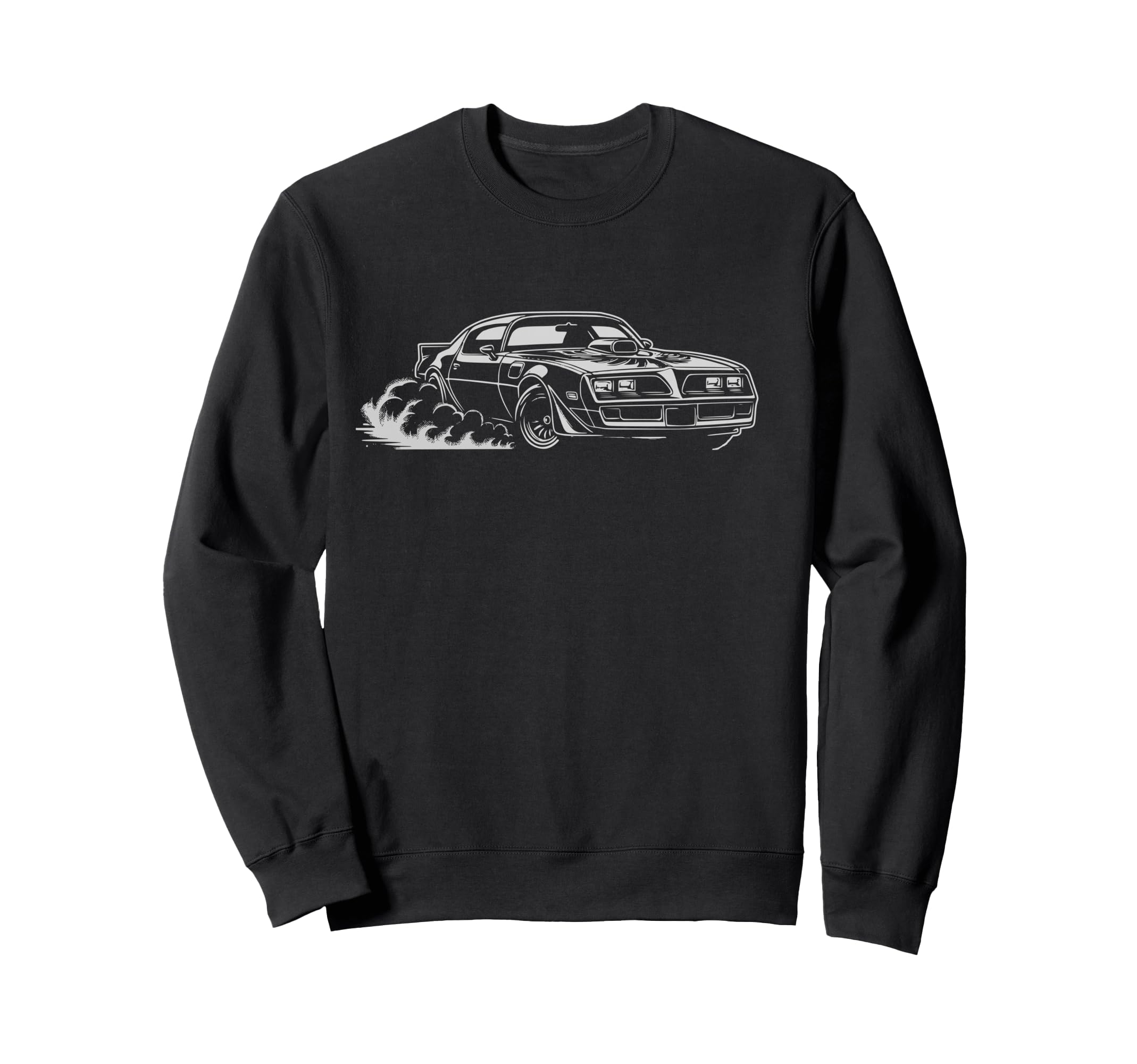 Muscle Car 60S 70S Car Lover Sweatshirt - Fun Novelty Design for Adults - T-Shirt, Sweatshirt, Hoodie