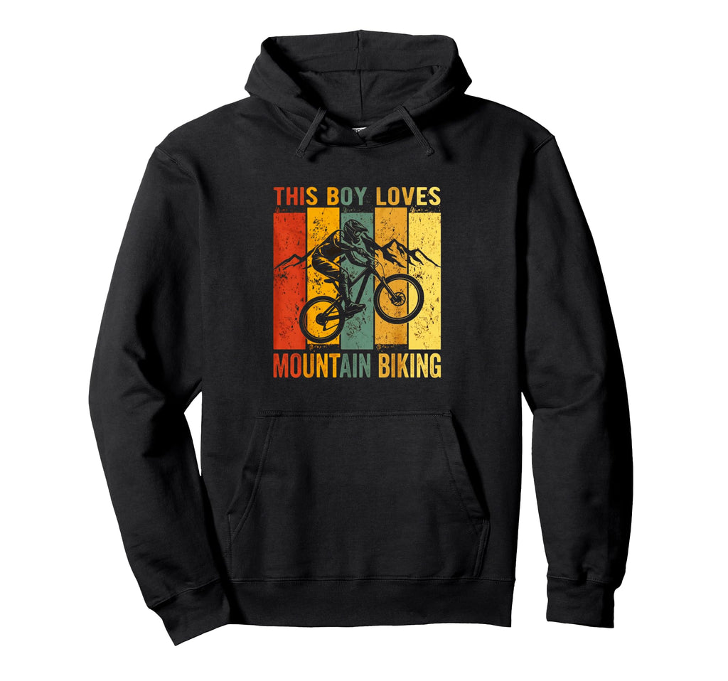 This Loves Mountain Biking Downhill Hoodie - Streetwear Style Unisex - T-Shirt, Sweatshirt, Hoodie