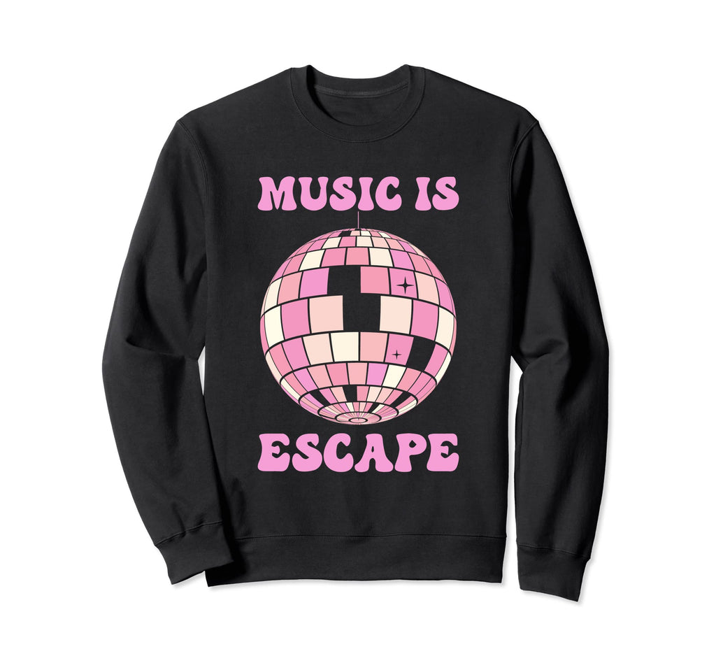 Danish Pastel Aesthetic Music Is Sweatshirt - Graphic Print for Adults - T-Shirt, Sweatshirt, Hoodie