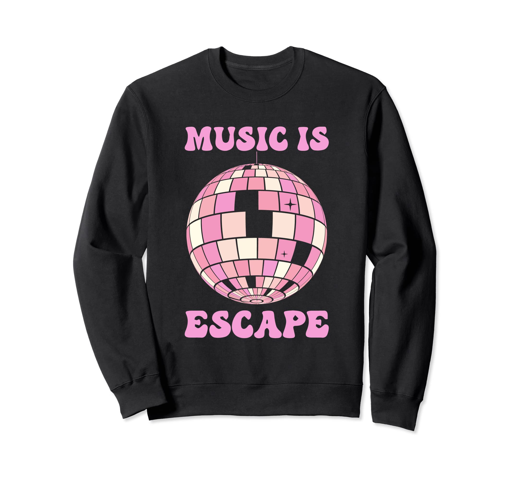 Danish Pastel Aesthetic Music Is Sweatshirt - Graphic Print for Adults - T-Shirt, Sweatshirt, Hoodie