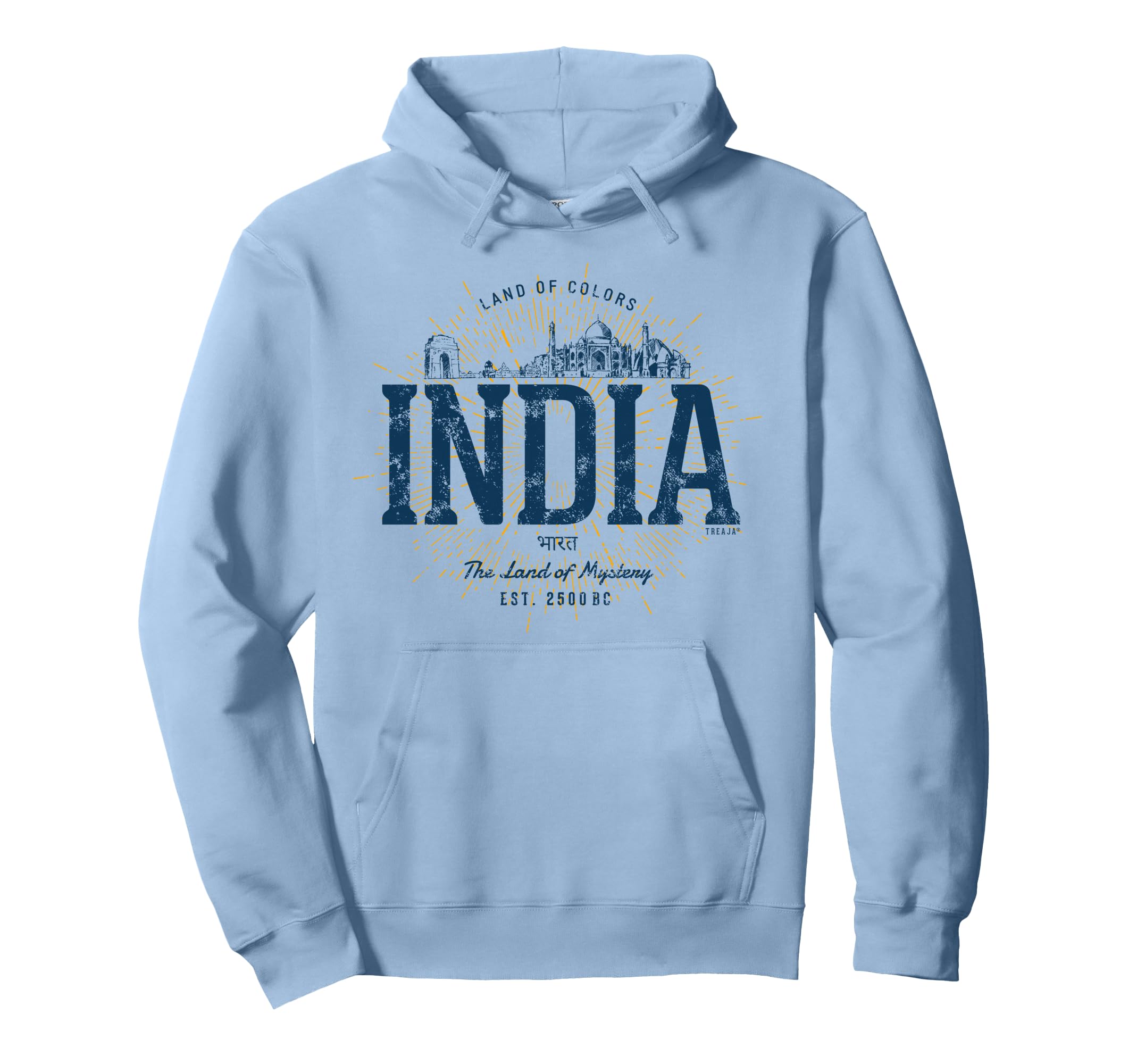 India Hoodie - Unique Graphic for Adults - T-Shirt, Sweatshirt, Hoodie