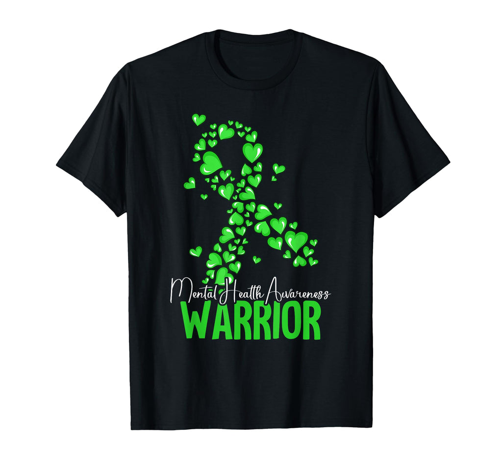Warrior Mental Health Awareness T-Shirt - Aesthetic Graphic Men Women - T-Shirt, Sweatshirt, Hoodie