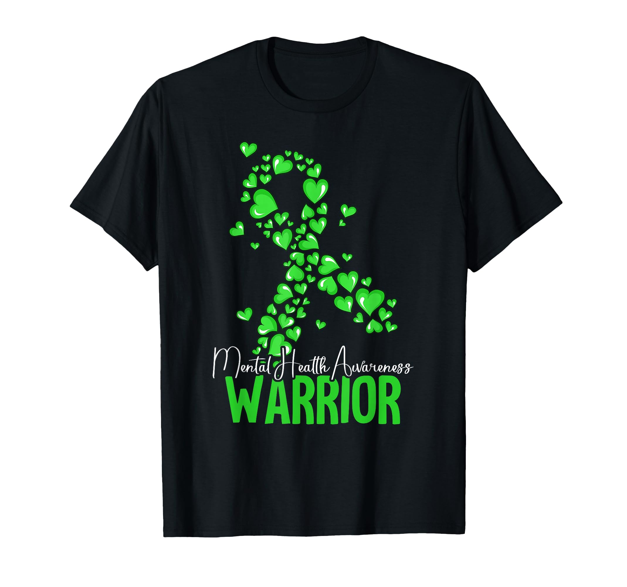 Warrior Mental Health Awareness T-Shirt - Aesthetic Graphic Men Women - T-Shirt, Sweatshirt, Hoodie