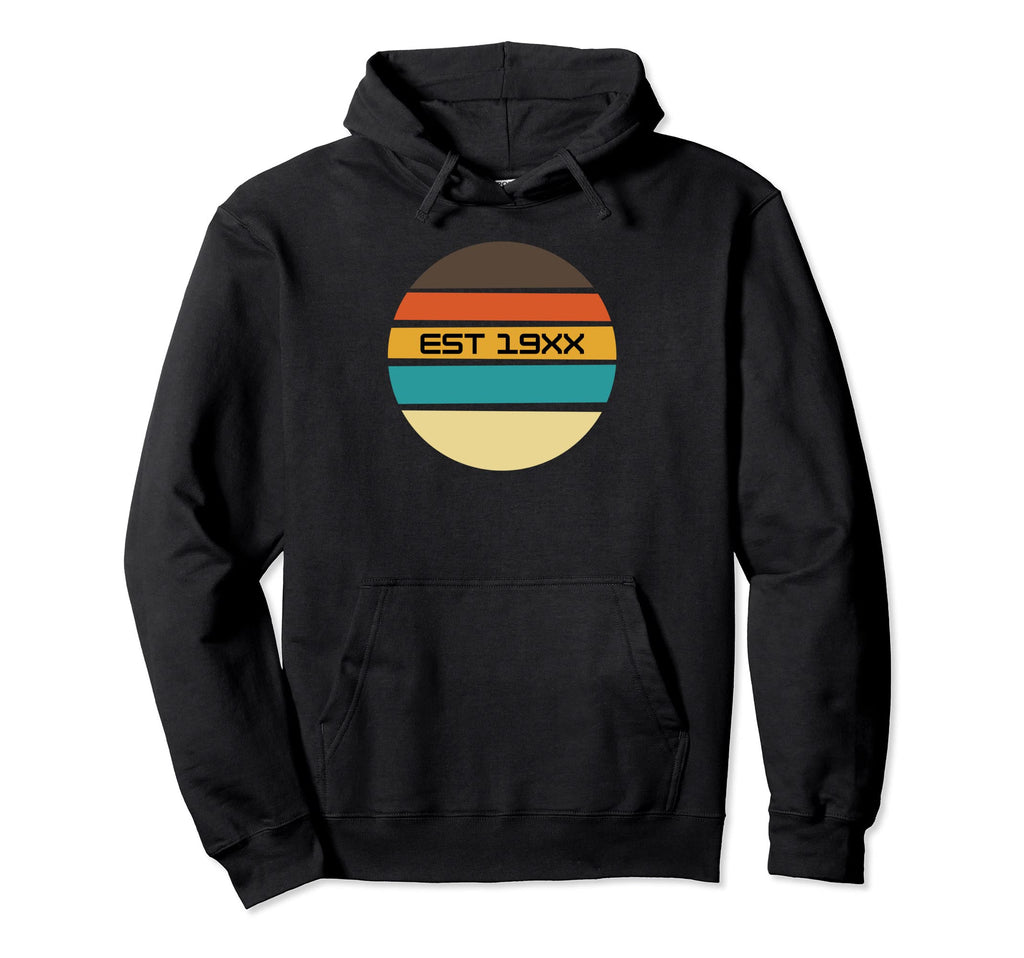 Est 19Xx Sunset Hoodie - Aesthetic Graphic Unisex - T-Shirt, Sweatshirt, Hoodie