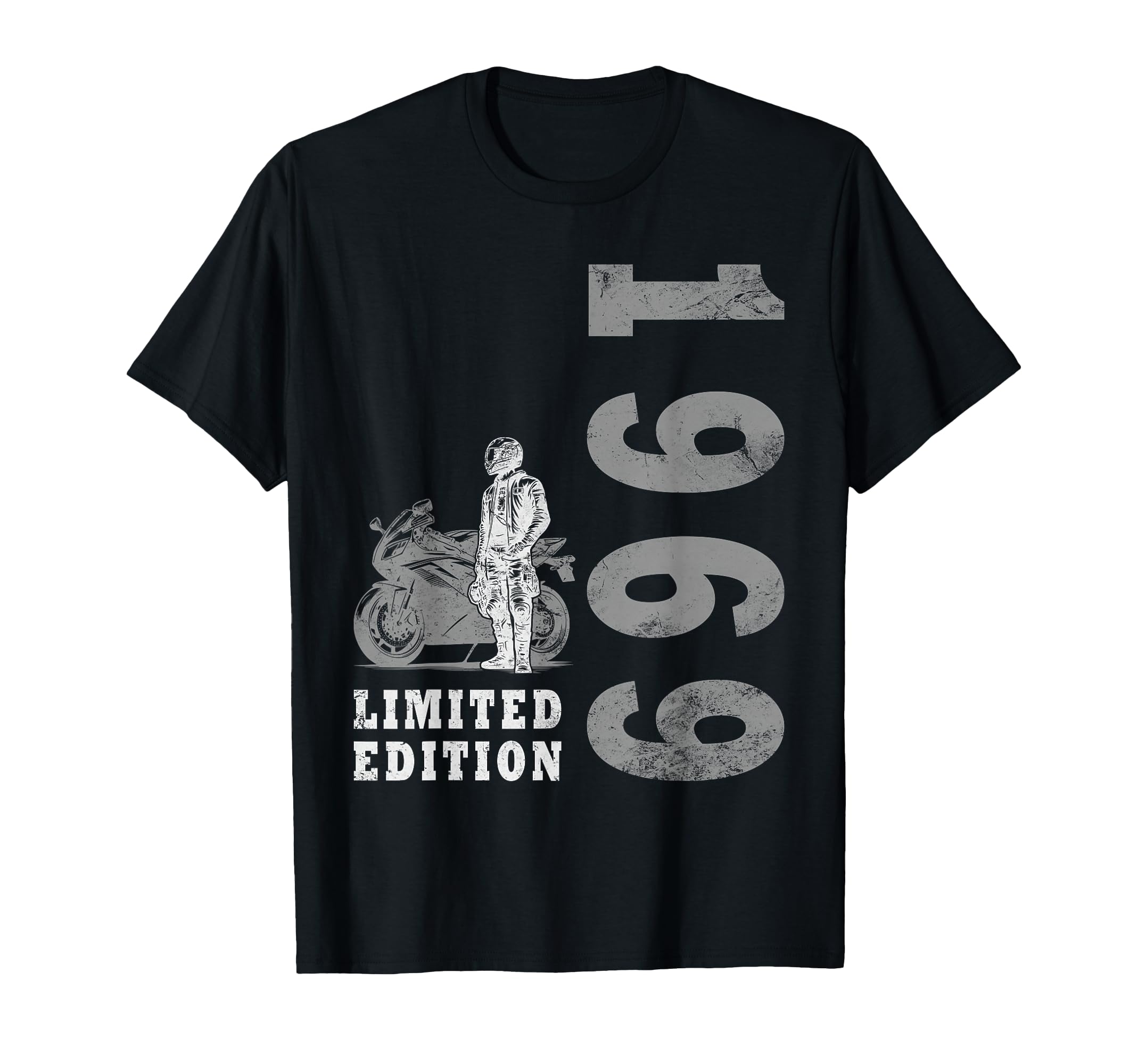 55 Years Biker 1969 Motorcyclist T-Shirt - Novelty Apparel Men Women - T-Shirt, Sweatshirt, Hoodie