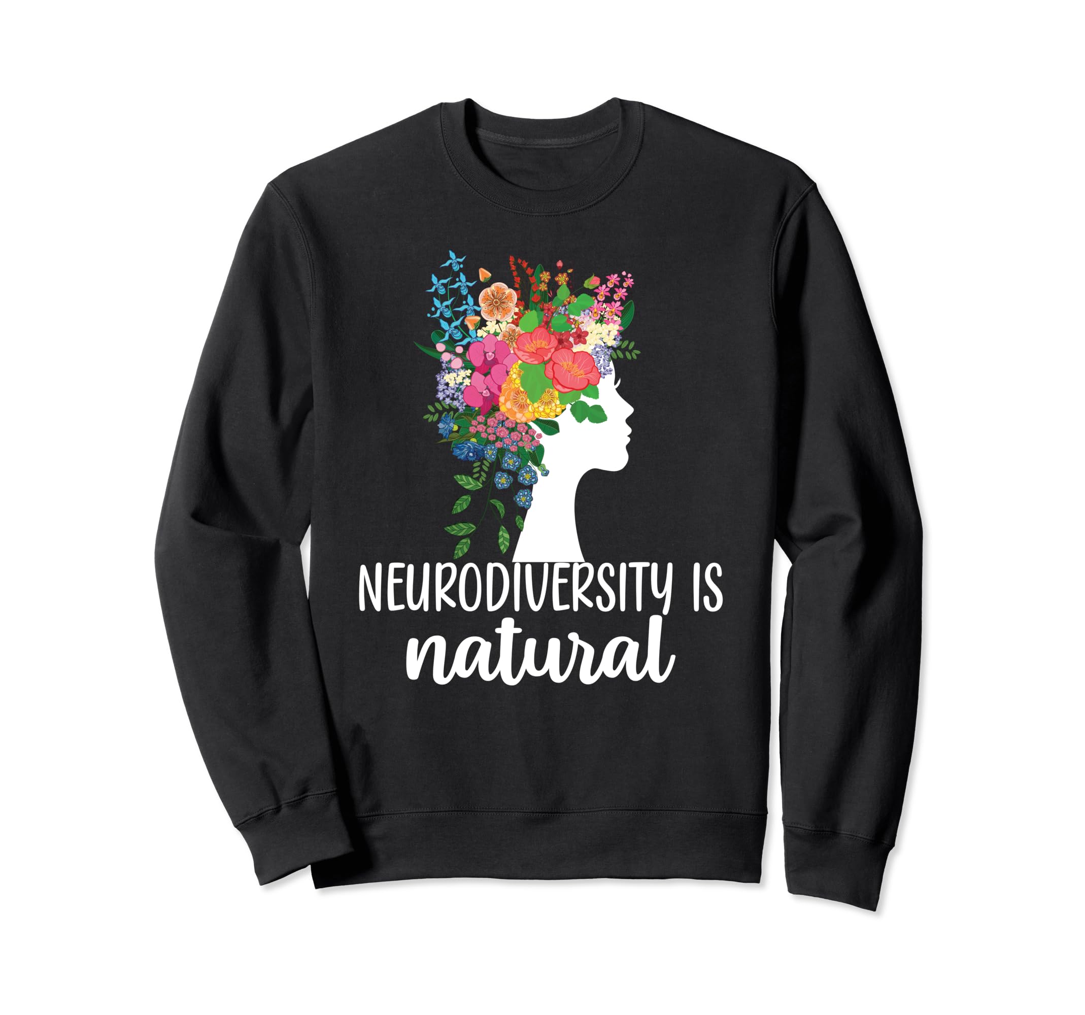 Neurodiversity Is Natural Autism Sweatshirt - Minimalist Print Men Women - T-Shirt, Sweatshirt, Hoodie