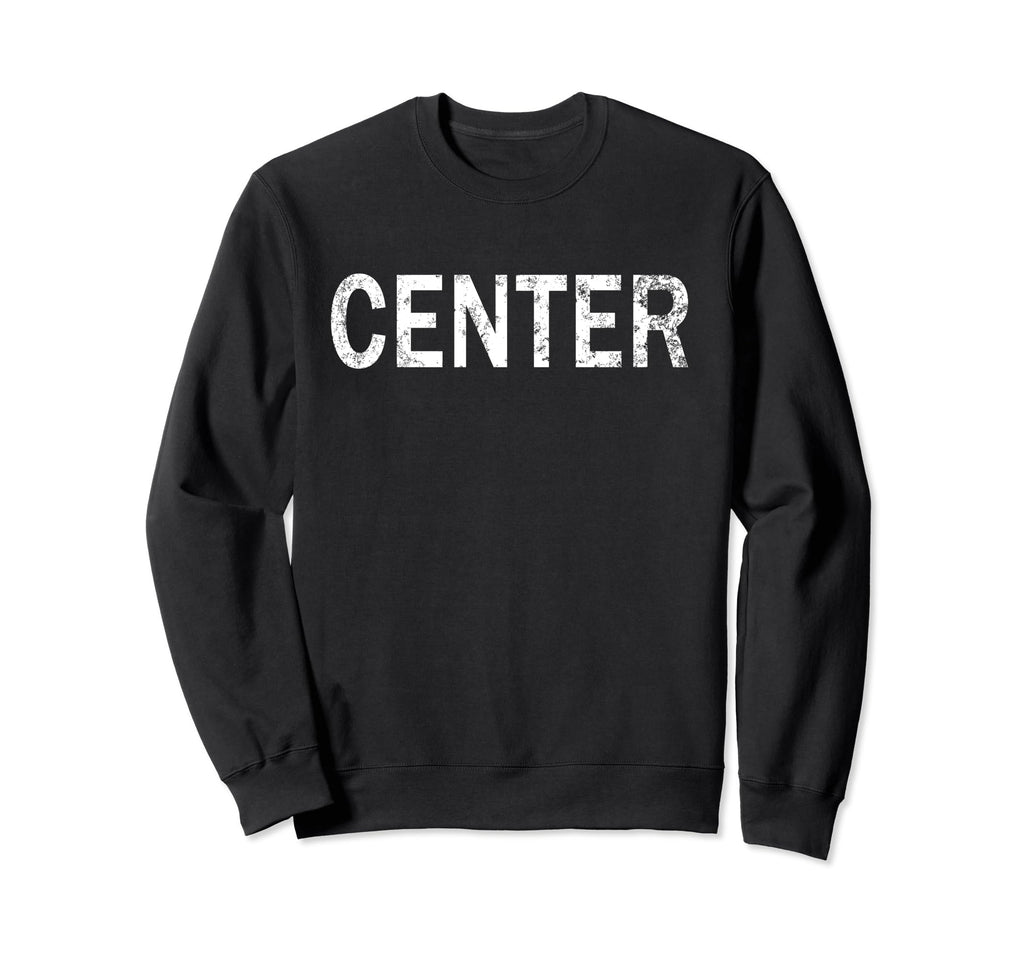 Center Distressed Mindfulness Sweatshirt - Fun Novelty Design Unisex - T-Shirt, Sweatshirt, Hoodie