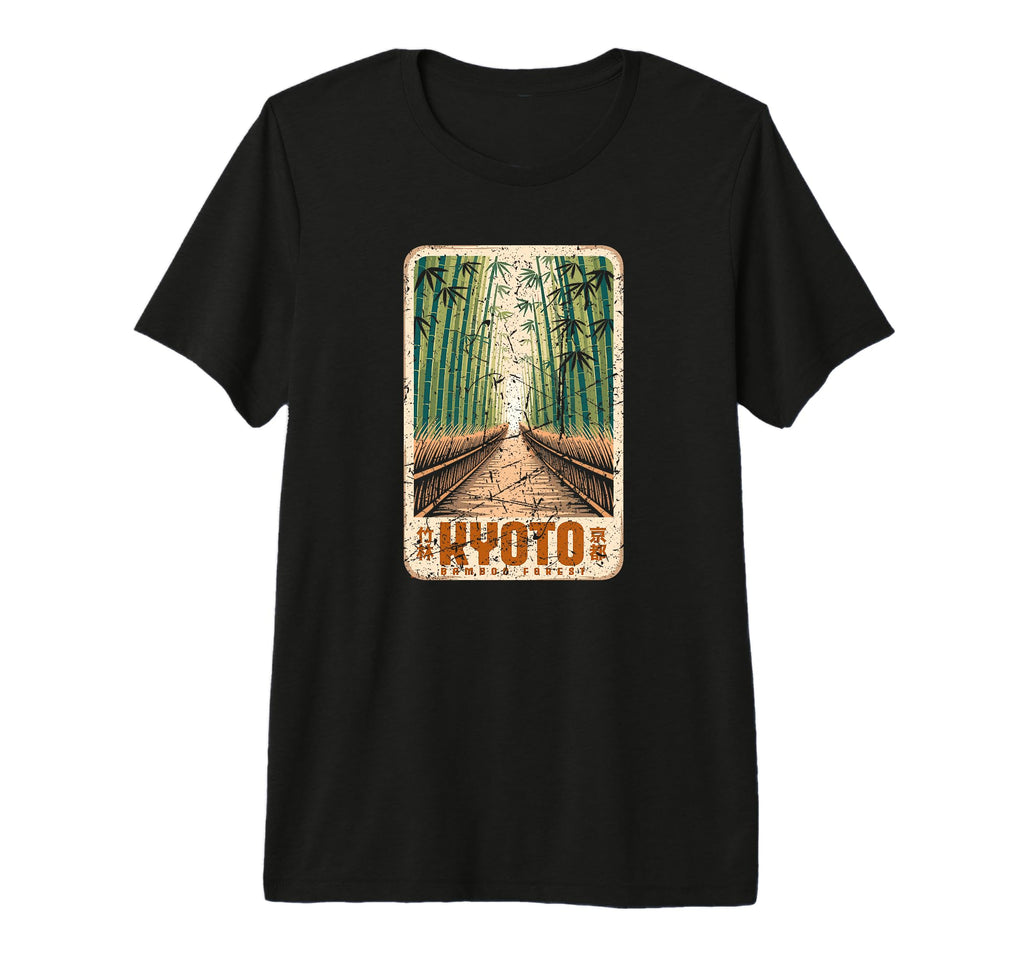 Kyoto Bamboo Grove Arashiyama Japanese T-Shirt - Graphic Print for Adults - T-Shirt, Sweatshirt, Hoodie
