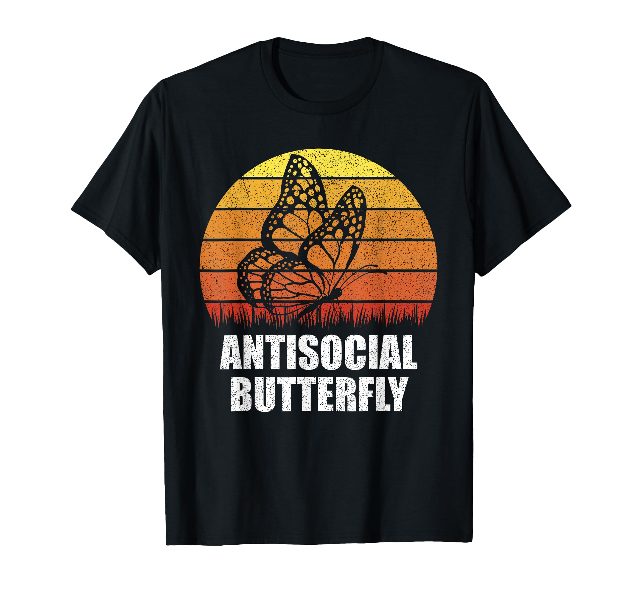 Antisocial Butterfly Funny Gifts T-Shirt - Streetwear Style Men Women - T-Shirt, Sweatshirt, Hoodie