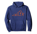 Hike Virginia Outdoor Hiking Typography Hoodie - Trendy Graphic Unisex - T-Shirt, Sweatshirt, Hoodie