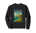 Tretat Cliffs France 50S Travel Art Sweatshirt - Graphic Print Men Women - T-Shirt, Sweatshirt, Hoodie