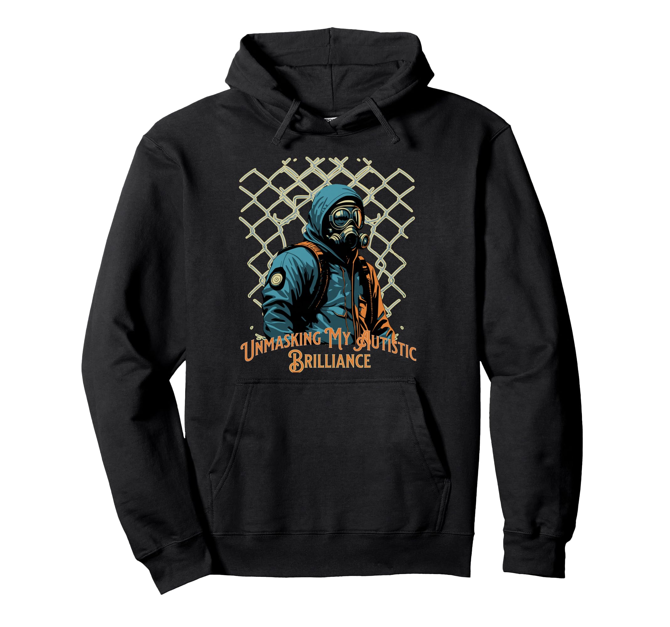 Unmasking My Autistic Brilliance Hoodie - Minimalist Print Unisex - T-Shirt, Sweatshirt, Hoodie