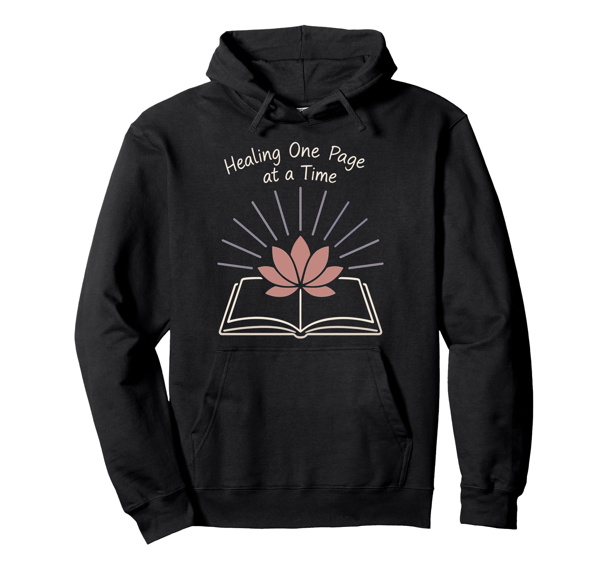 Mindfulness Journaling Self Care Hoodie - Minimalist Print Men Women - T-Shirt, Sweatshirt, Hoodie