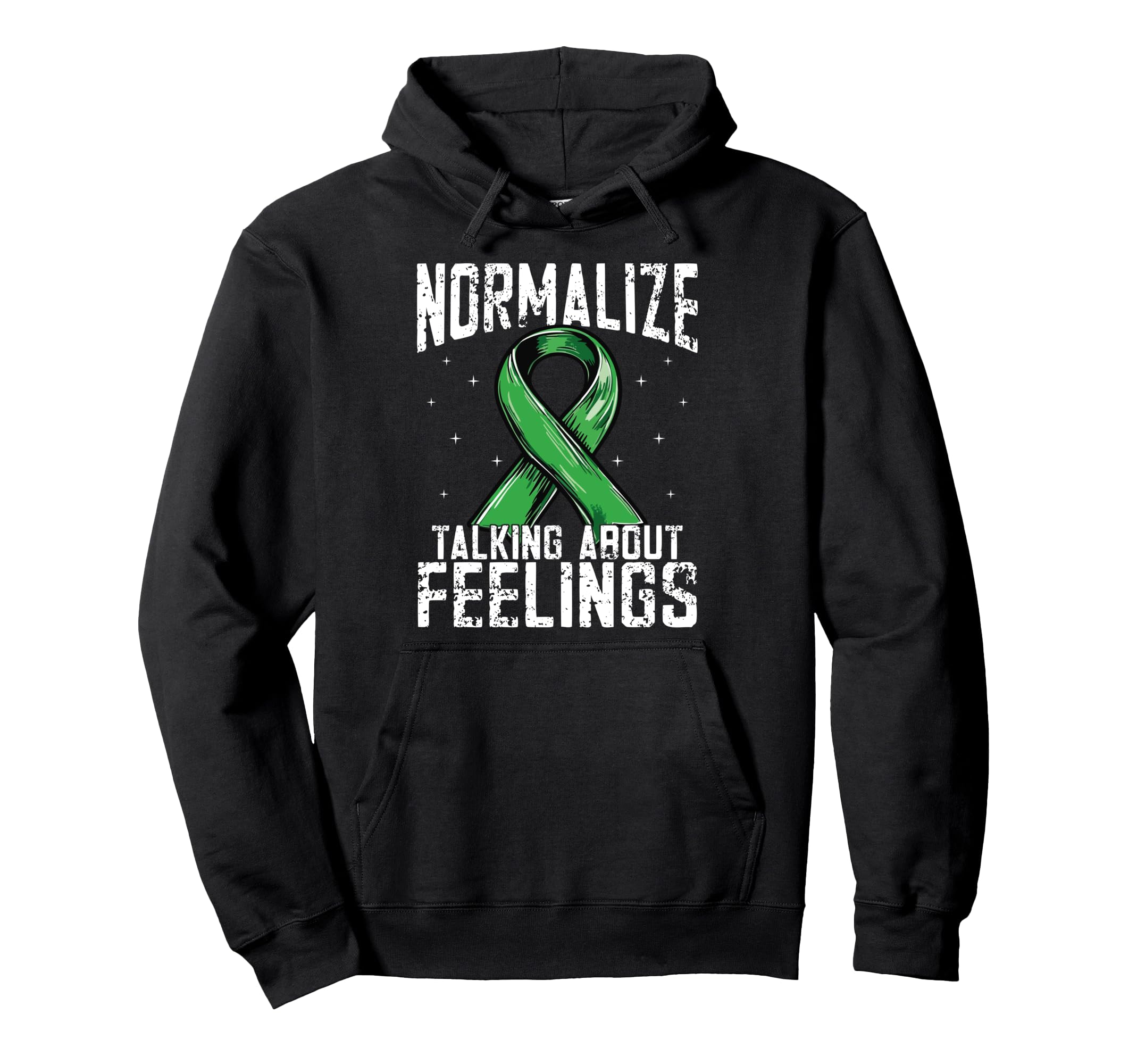 Normalize Talking About Feelings Hoodie - Casual Everyday Wear Unisex - T-Shirt, Sweatshirt, Hoodie