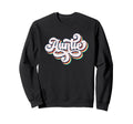 Auntie Script Hand Lettering Sweatshirt - Trendy Graphic for Adults - T-Shirt, Sweatshirt, Hoodie
