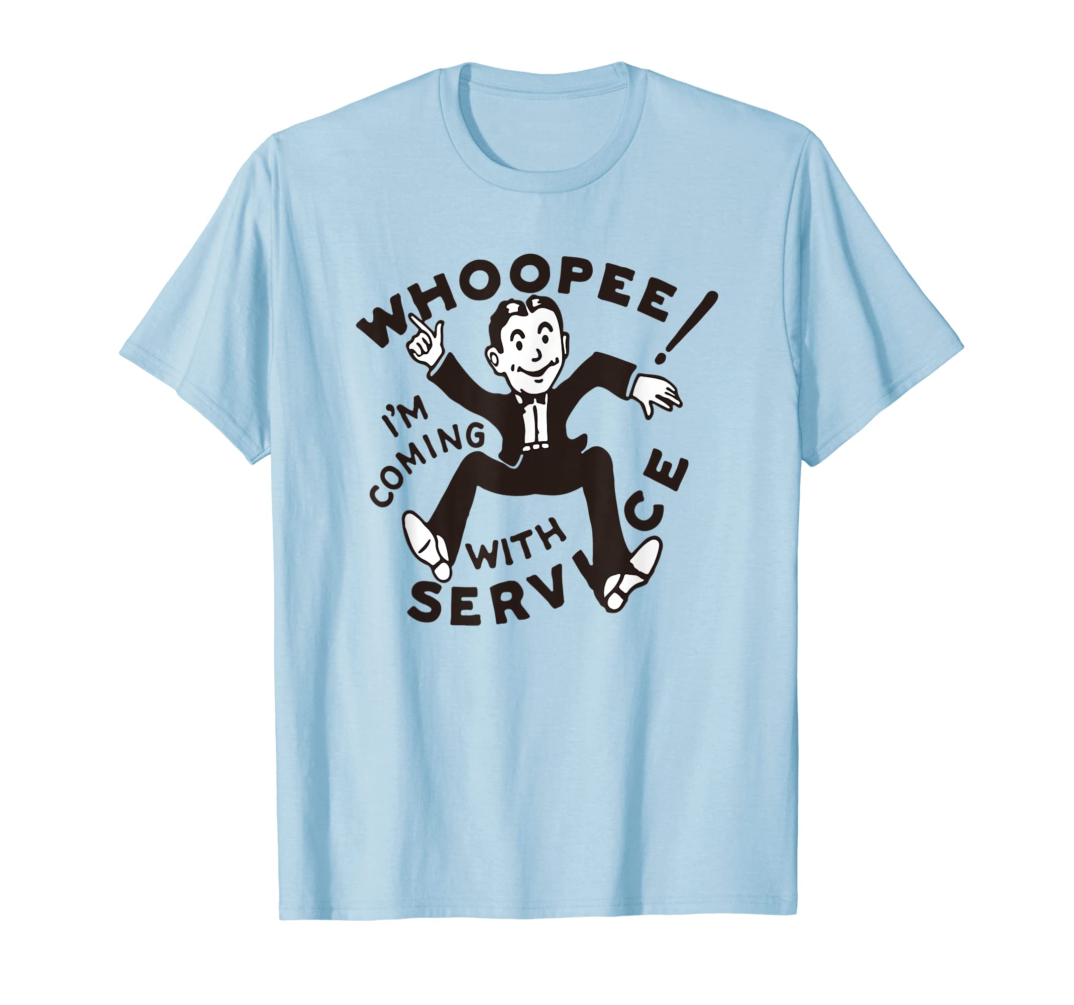Whoopee Restaurant Matchbook Waiter T-Shirt - Aesthetic Graphic for Adults - T-Shirt, Sweatshirt, Hoodie