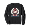 Serene Meditation Mindfulness Sweatshirt - Minimalist Print for Adults - T-Shirt, Sweatshirt, Hoodie