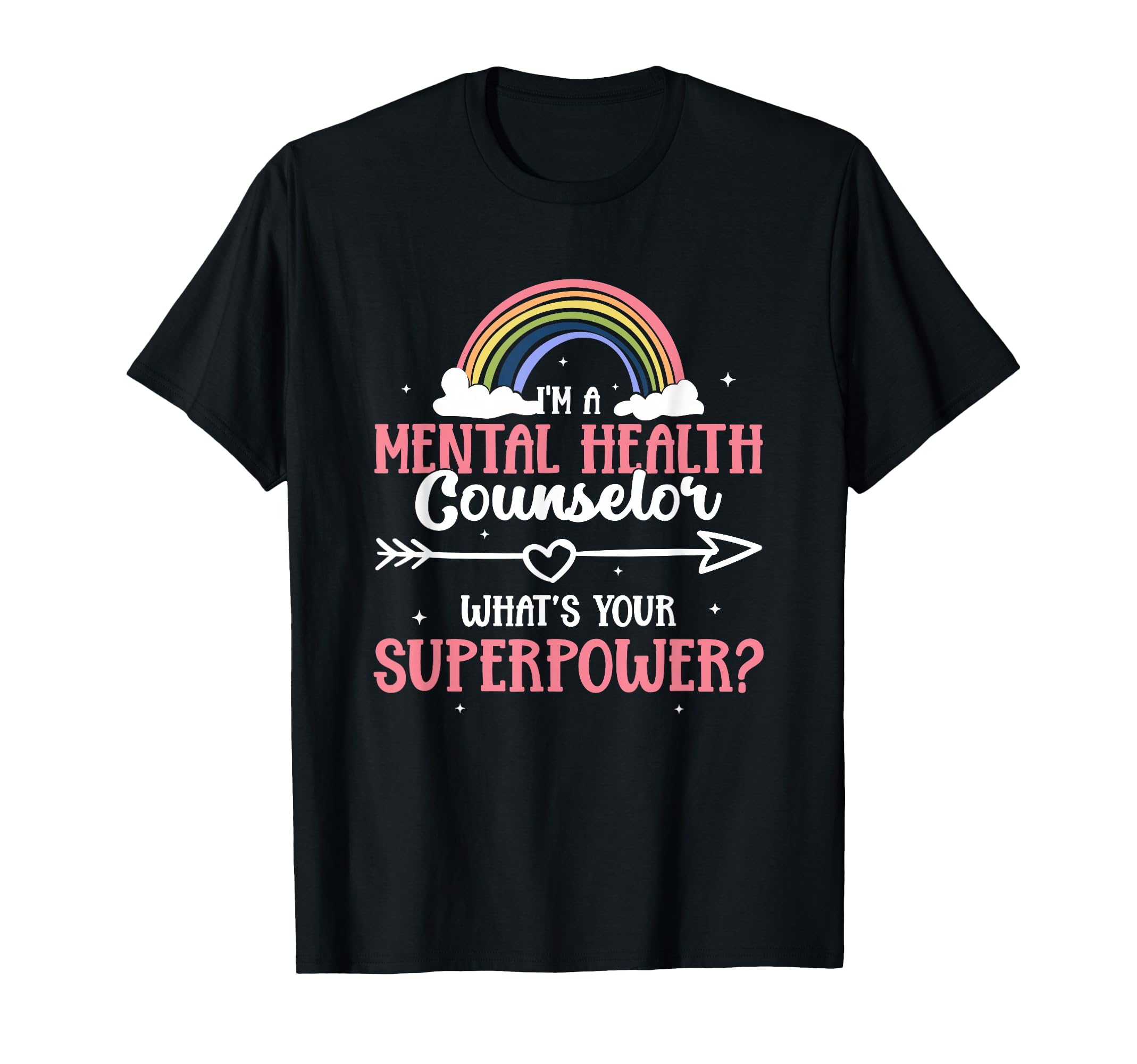 Mental Health Counselor Superpower T-Shirt - Aesthetic Graphic Unisex - T-Shirt, Sweatshirt, Hoodie