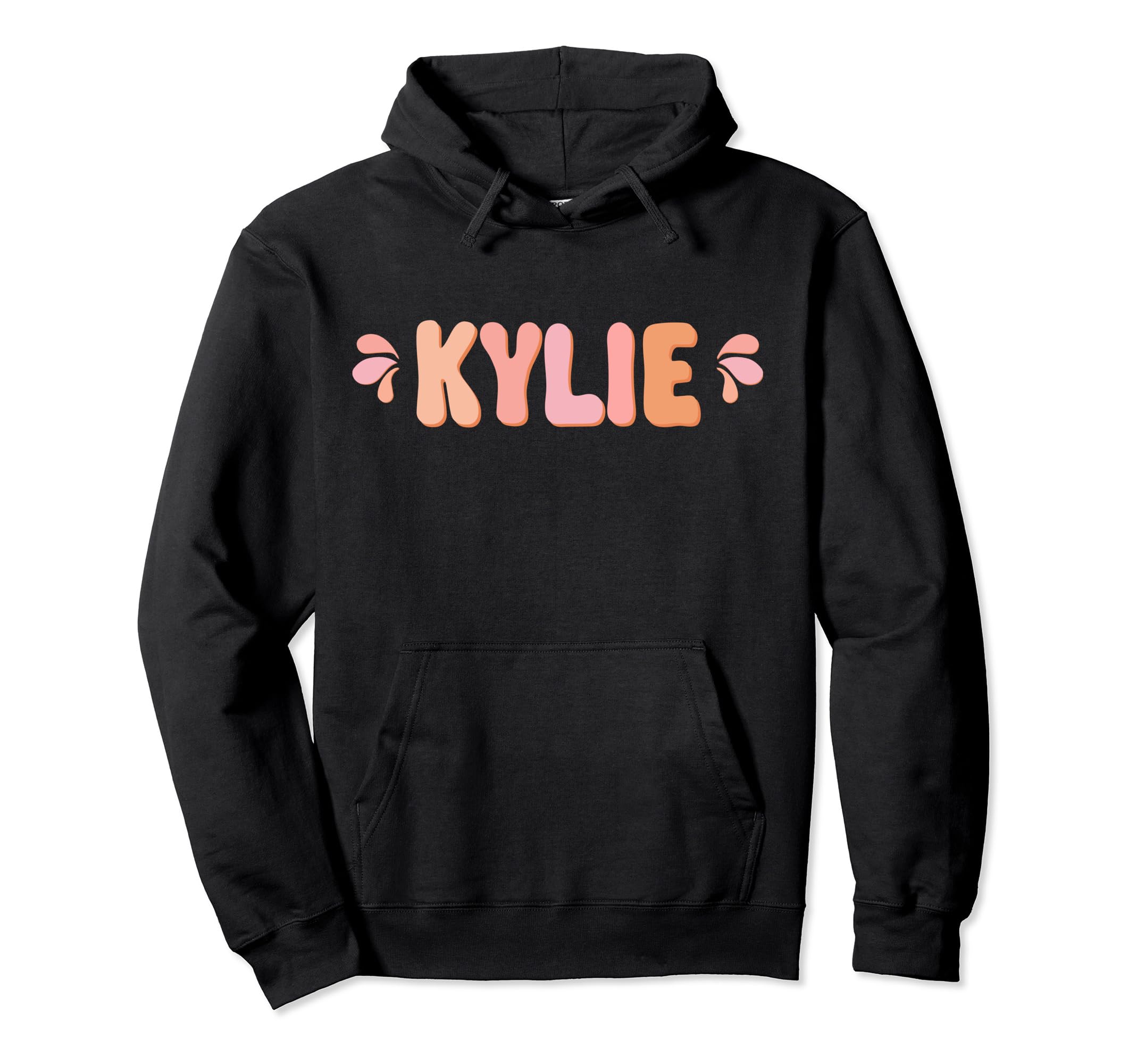My First Name Is Kylie Eighties Hoodie - Minimalist Print Unisex - T-Shirt, Sweatshirt, Hoodie