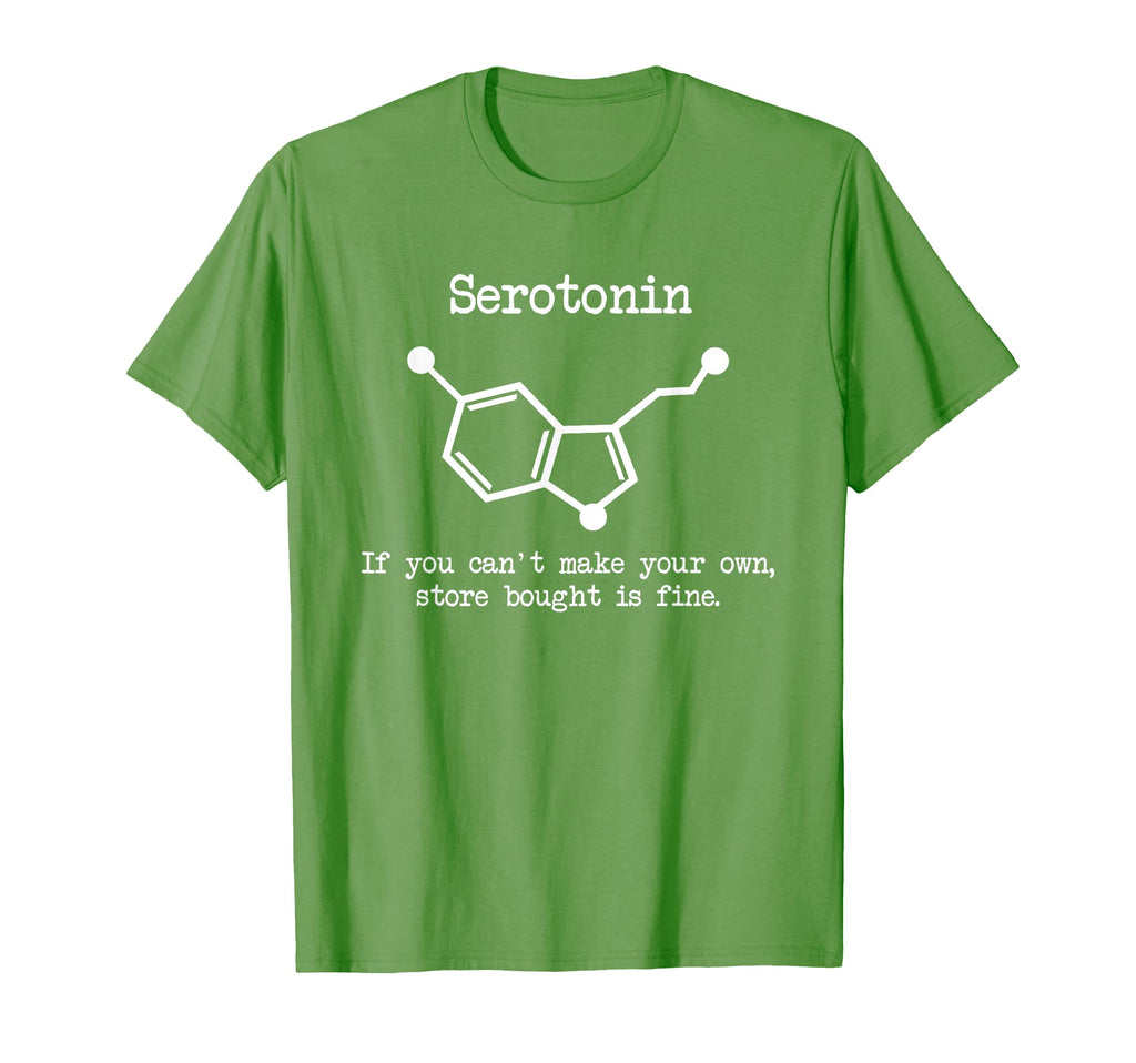Serotonin Molecule Mental Health T-Shirt - Streetwear Style for Adults - T-Shirt, Sweatshirt, Hoodie