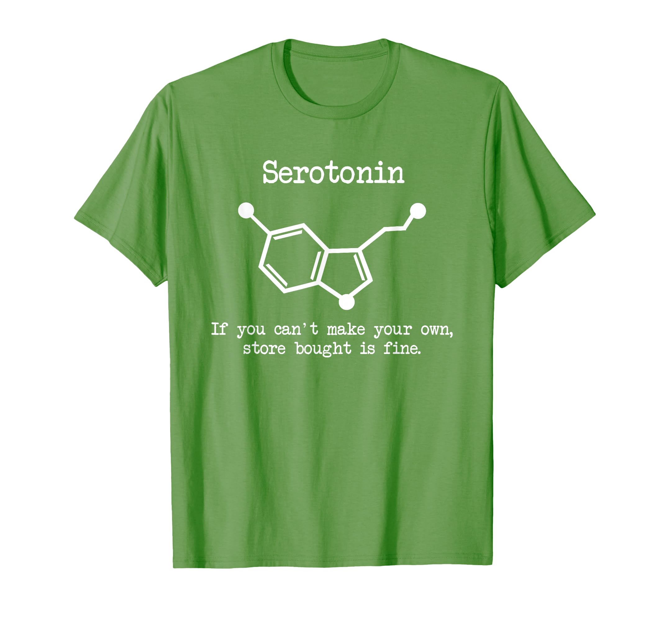 Serotonin Molecule Mental Health T-Shirt - Streetwear Style for Adults - T-Shirt, Sweatshirt, Hoodie