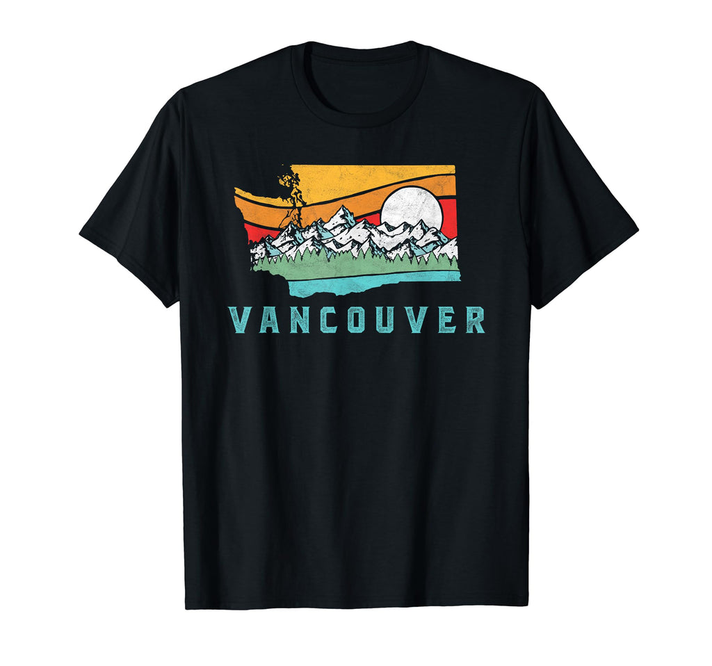 Vancouver Washington Outdoors T-Shirt - Novelty Apparel for Adults - T-Shirt, Sweatshirt, Hoodie