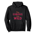 Adventure Typography Inspirational Hoodie - Aesthetic Graphic for Adults - T-Shirt, Sweatshirt, Hoodie