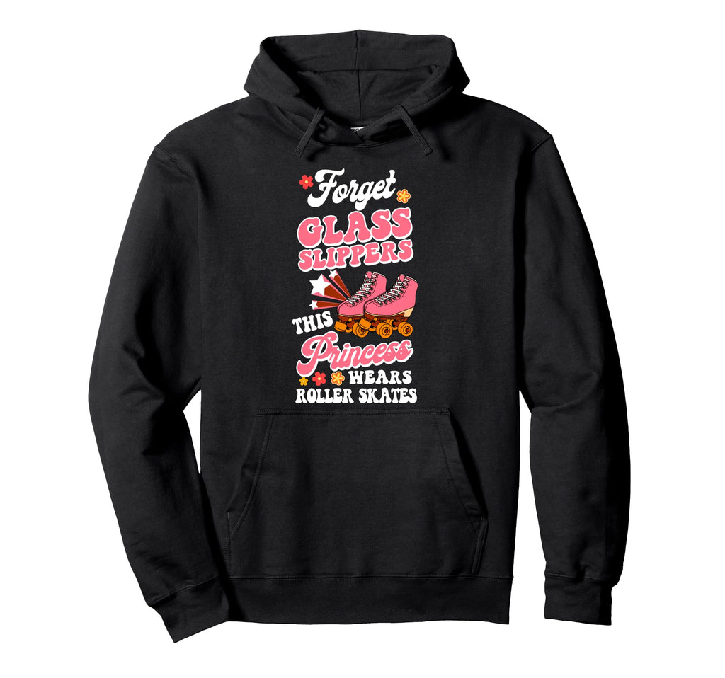 Roller Skating Skate 1970S Hoodie - Minimalist Print Men Women - T-Shirt, Sweatshirt, Hoodie