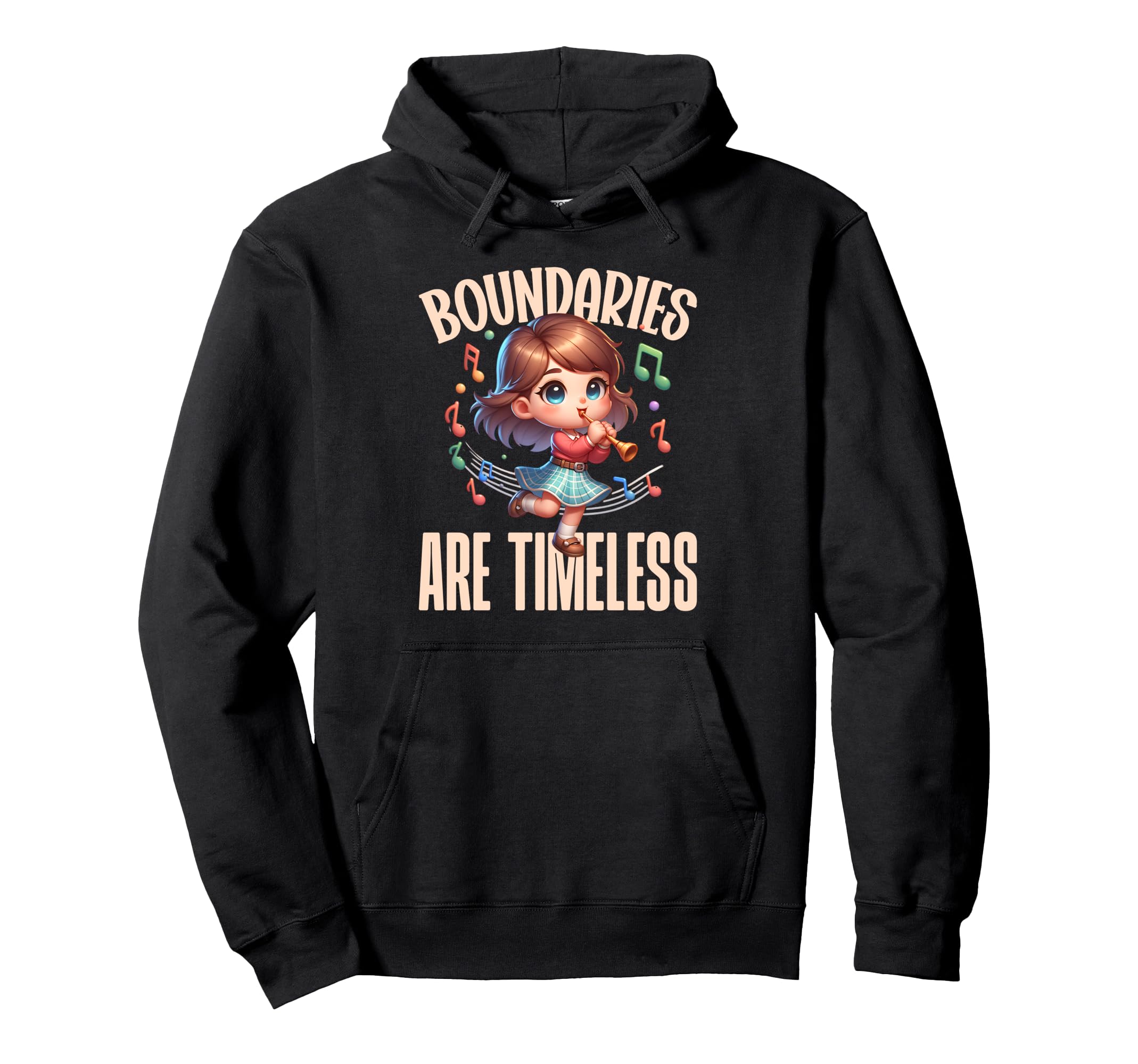 Boundaries Are Timeless Empowering Hoodie - Trendy Graphic for Adults - T-Shirt, Sweatshirt, Hoodie