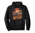 Addicted To Rc Cars Sunset Remote Hoodie - Minimalist Print Unisex - T-Shirt, Sweatshirt, Hoodie