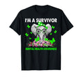 Elephant Im Survivor Mental Health T-Shirt - Streetwear Style Men Women - T-Shirt, Sweatshirt, Hoodie